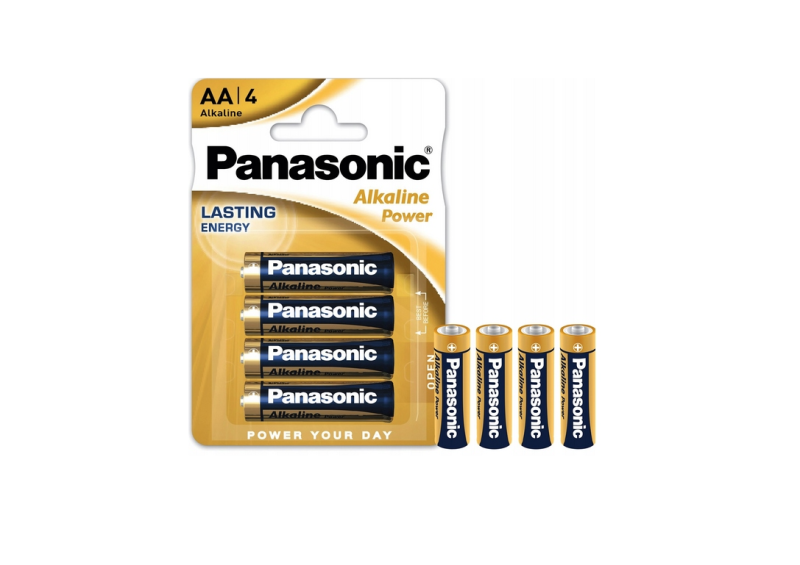 Baterie Panasonic Alkaline Power AA 4 sztuki