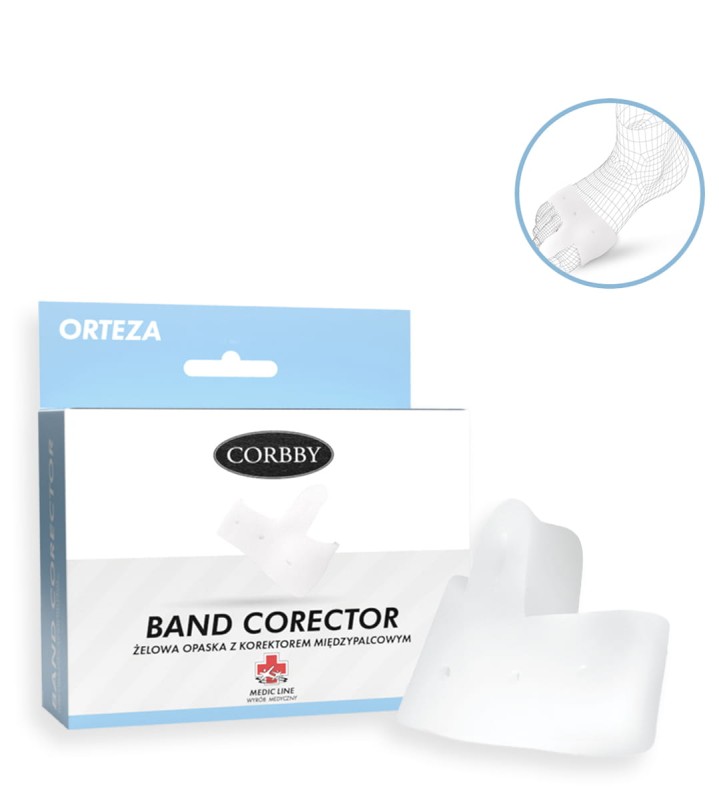 Opaska z korektorem międzypalcowym Band corector - 2szt.
