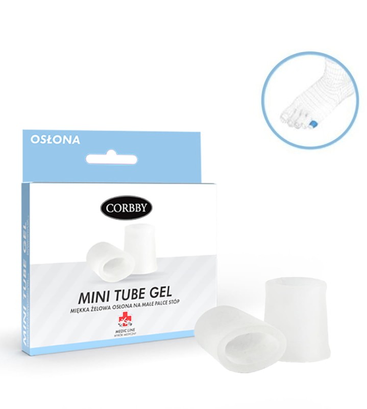 Osłona na małe palce stóp Mini Tube Gel - 2szt.