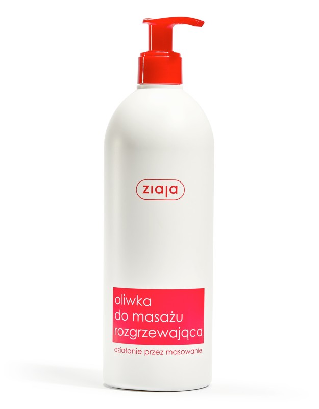 Oliwka do ciała masażu ciała rozgrzewająca 500ml