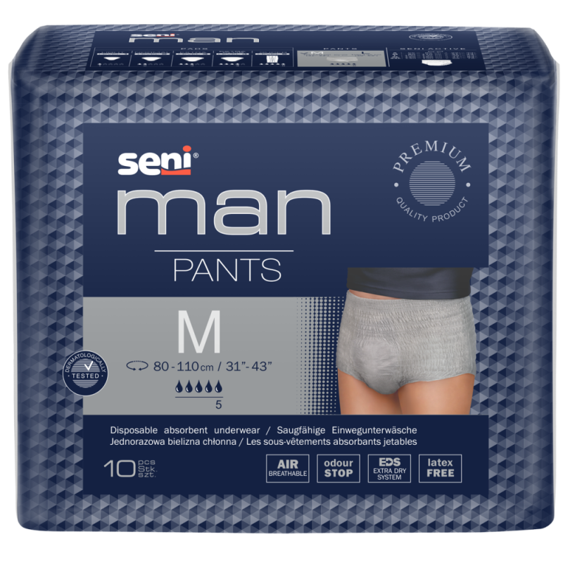 Majtki chłonne Seni men pants