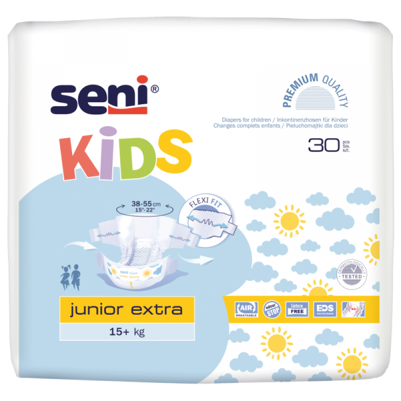 Pieluchomajtki Seni Kids Junior Extra